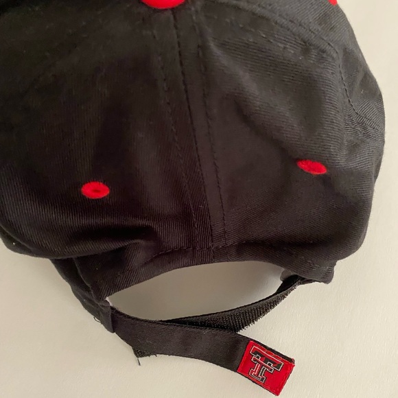 One Black Texas Tech University "Red Raiders" Baseball Cap (NEW) - Picture 4 of 4